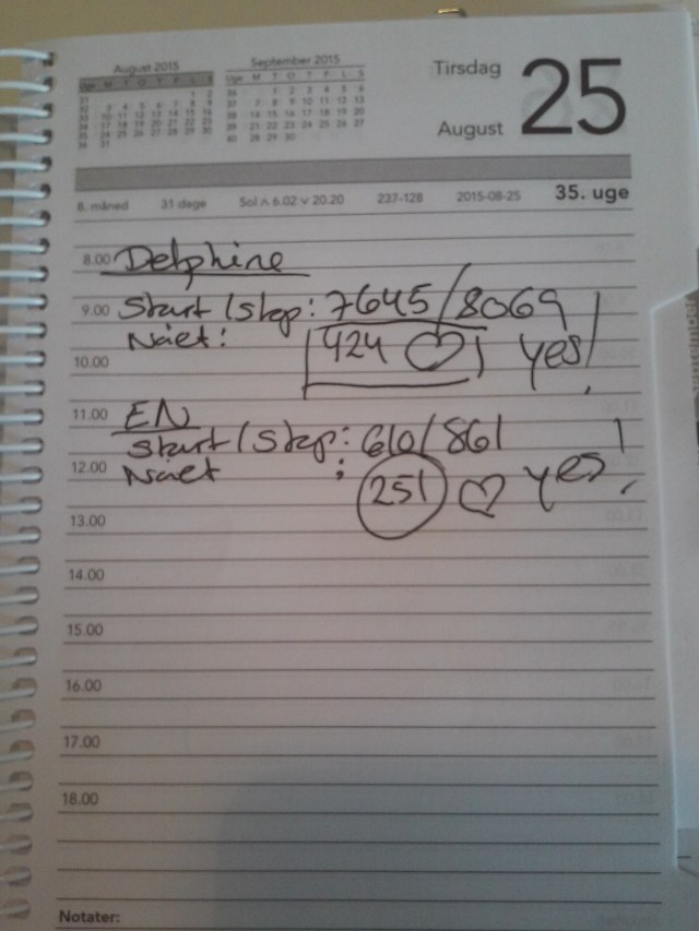 Yes! Det går fremad!